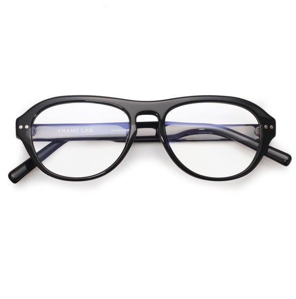 Carlos Optical / Black Acetate & Prescription Lens - Shade Files